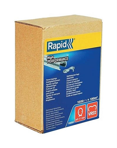 Rapid VR22 Zaunschweinringe, 1.600 Stück – 40108810 – 40108810