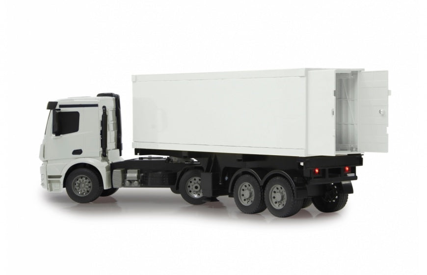 Jamara RC Mercedes-Benz Arocs Container Truck 2.4 GHz Weiß 1:20
