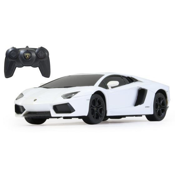 Rastar RC Aventador Boys 27 MHz 1:24 Weiß