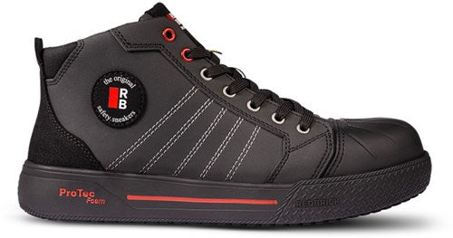 Redbrick champ high s3s | zwart | maat 38 - 8713458013073