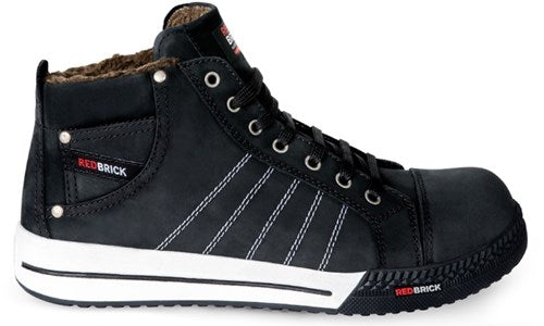 Redbrick Ice Sneaker High S3 gefüttert schwarz – Größe 47 – 11.083.037.47