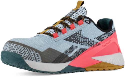 Reebok Arbeitsschuh Nano IB382 S1PS | blau rosa | Größe 40 - 690774734890