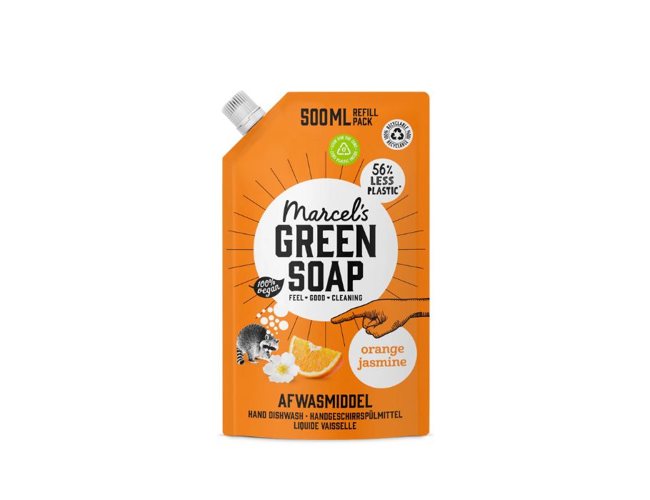 Marcels grüne Seife Nachfüllung - Abgeordneter - orange Jasmin - 500 ml