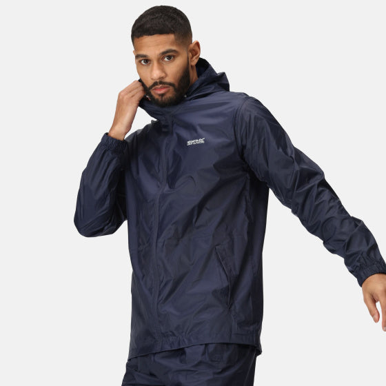Regatta Jacke III wasserdichte Outdoor -Jacke dunkelblau Größe XL