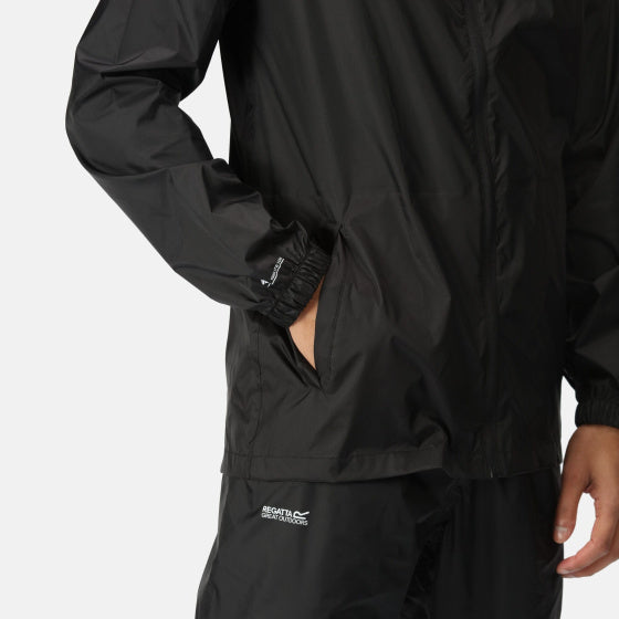 Regatta Jacke III wasserdichte Outdoor -Jacke Schwarz Größe XL