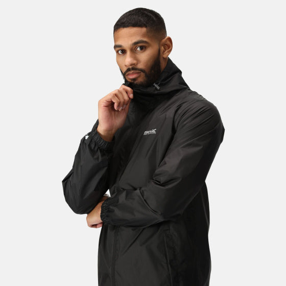 Regatta Jacke III wasserdichte Outdoor -Jacke Schwarz Größe xxl