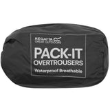 Regatta Pack it o Regenhosen Damen Schwarz Größe l