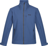 Regatta Overbeoor Softshell Jacke Männer Blau Größe xxl