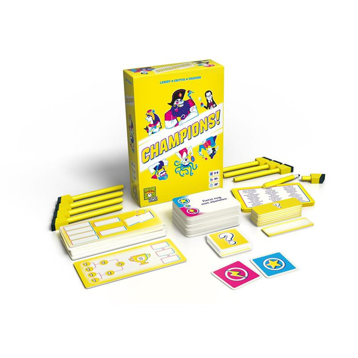 Repos-Produktions-Champions! Brettspiel