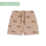 Wanderer | braune UV-Schwimmboxershorts für Jungen