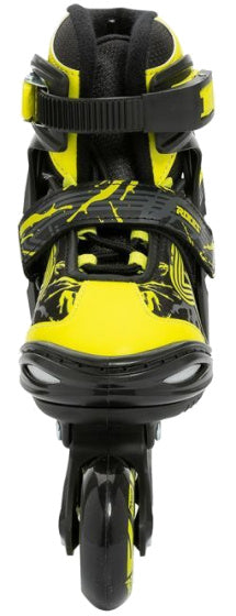 ROCES Inline Skates schicken 3.0 Softboat 82A Schwarze gelbe Größe 34-37