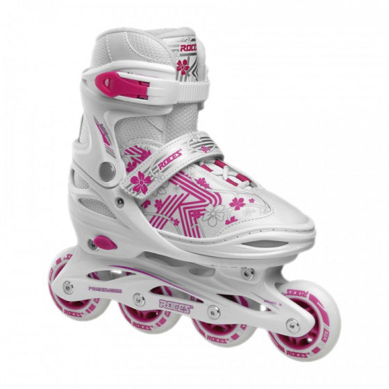 ROCES Inline Skates schicken 3.0 Softboat 82A White Pink MT 34-37
