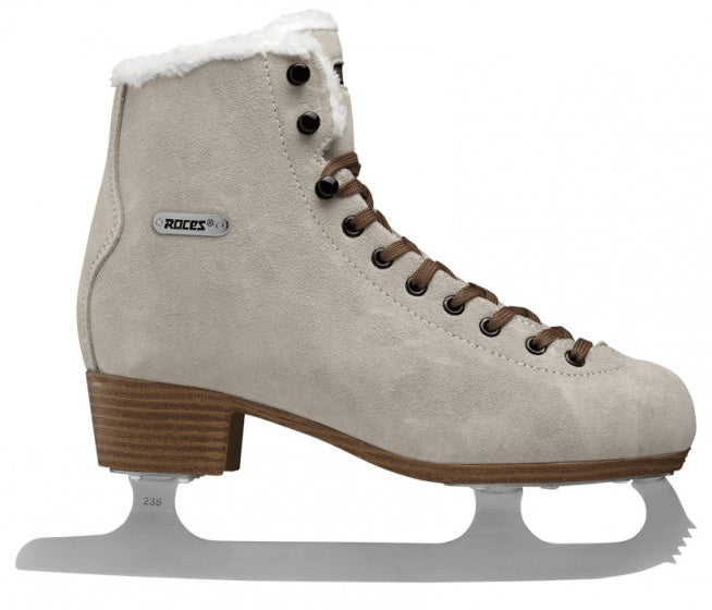 ROCES Figure Skating Suede Eco-Fur Braun Größe 38