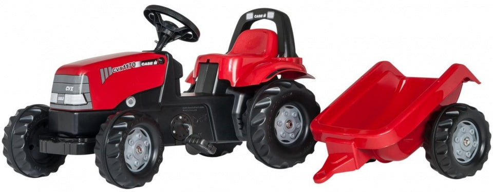 Rolly Toys Treppentraktor mit Anhänger Rollykid Case 1170 CVX