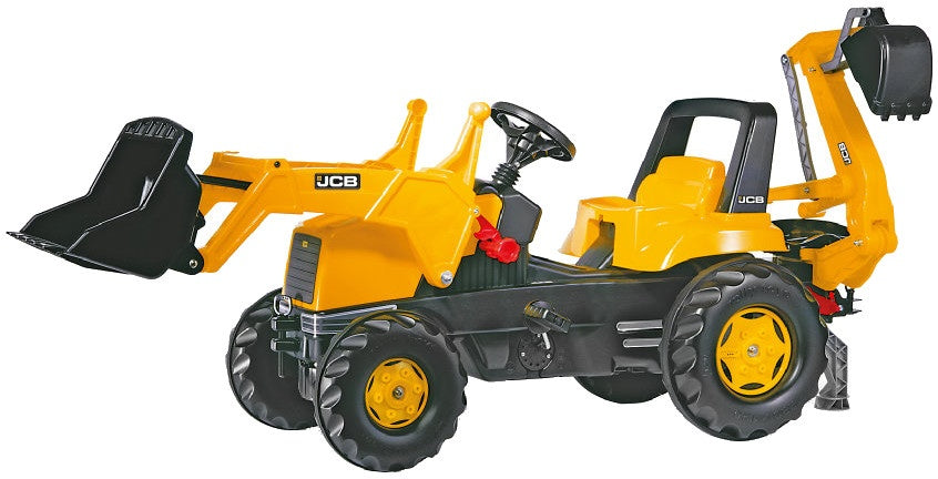 Rolly Toys Treppentraktor Rollyjunior JCB Schwarzgelb