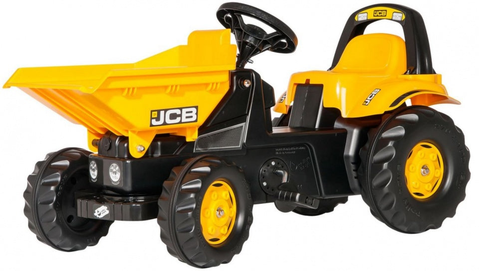 Rolly Toys Treppentraktor Rollykid Dumper JCB Junior Gelb