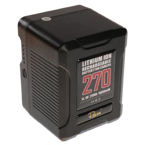 Rolux Smart V-Mount Batterie YC-270S 270WH 14,8 V 18600mah