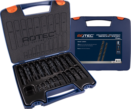 Rotec 170 Stk. Kunststoffgehäusespirale b. gewalzt 1,0-10,0x0,5 mm - 900.0170k - 900.0170k