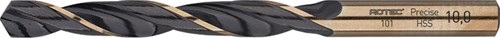 Rotec HSS-Spiralbohrer DIN 338n präzise 2,5 mm – 10 Stück – 1010250 – 101.0250