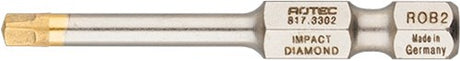 Rotec impact insertbit sqd 3 l=50mm e 6,3 diamond - 5 stuk(s) - 8173303