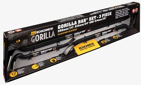 Roughneck® Gorilla-Bar-Set | 350, 600 900 mm | 3 Stück - 64-401