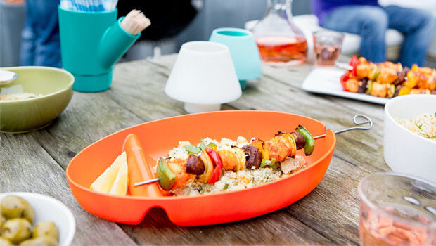 Royal vkb bbq schaal rood