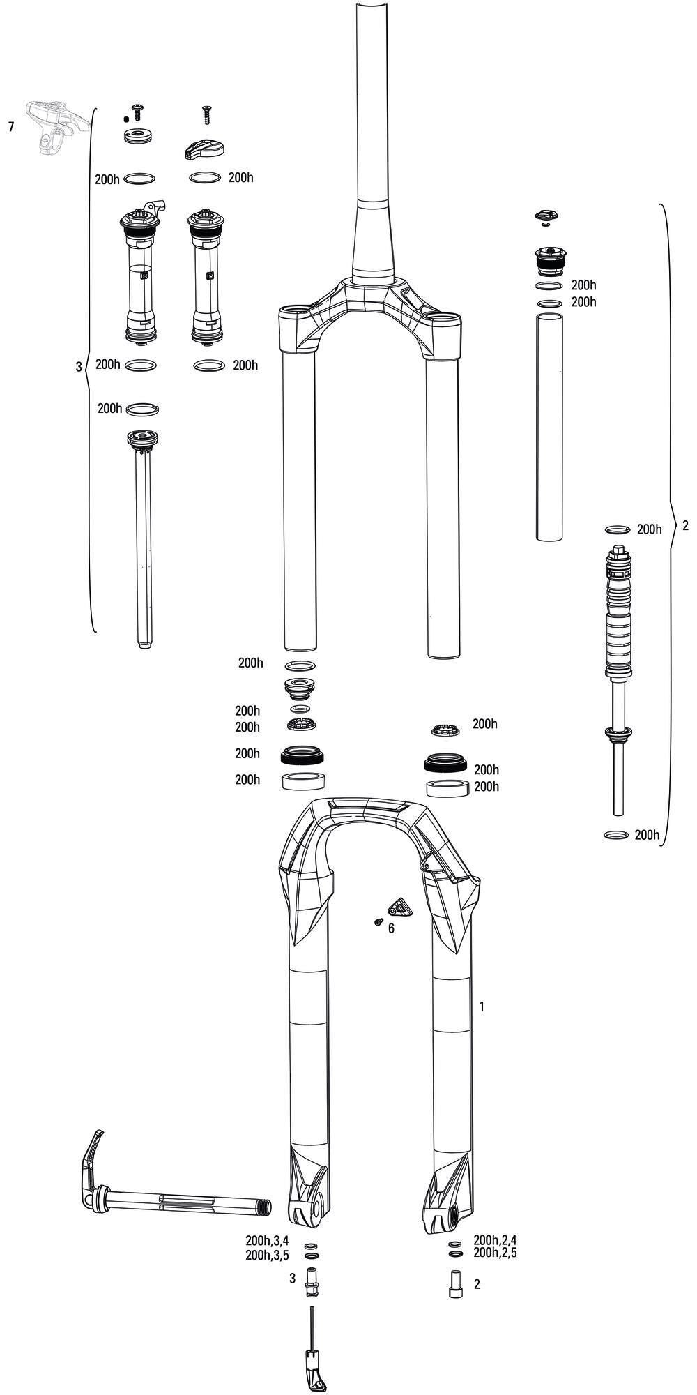RockShox Federgabel 29 Judy Gold Rl A3