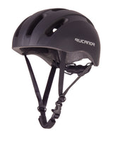 Rucanor City Flow Fahrradhelm E-Bike verstellbar Schwarz Größe 58-61 cm (L)