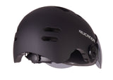 Rucanor Urban Sprint Fahrradhelm verstellbar Schwarz Größe 55-58 cm (M)