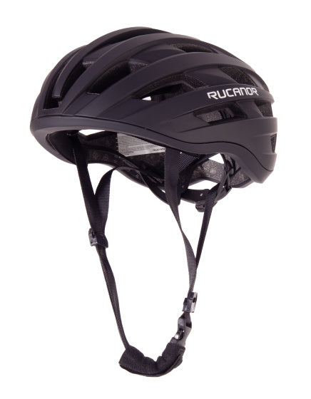 Rucanor Grav Fahrradhelm verstellbar Schwarz Größe 55-58 cm (M)