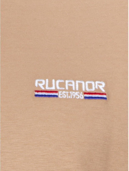 Rucanor Raffi Basic Shirt Round Hals Männer Beige Größe m
