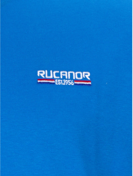 Rucanor Raffi Basic Shirt Round Hals Männer Blau Größe l