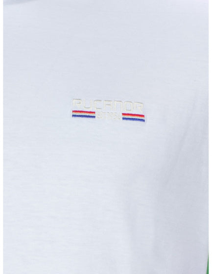 Rucanor Raffi Basic Shirt Round Hals Herren weiße Größe s