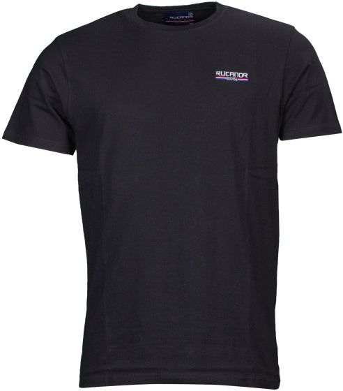Rucanor Raffi Basic Shirt Round Hals Männer Schwarze Größe m