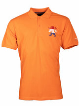 Rucanor Football Polo T-Shirt Kurzarm Männer Orange Größe xl