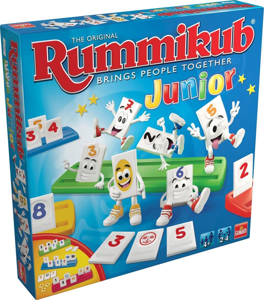 Goliat Games Rummikub den ursprungliga junior