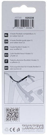 Simson V-bromsböjning flexibel