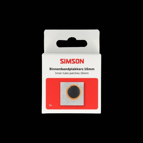 Simson binnenbandpleisters 16mm 8st
