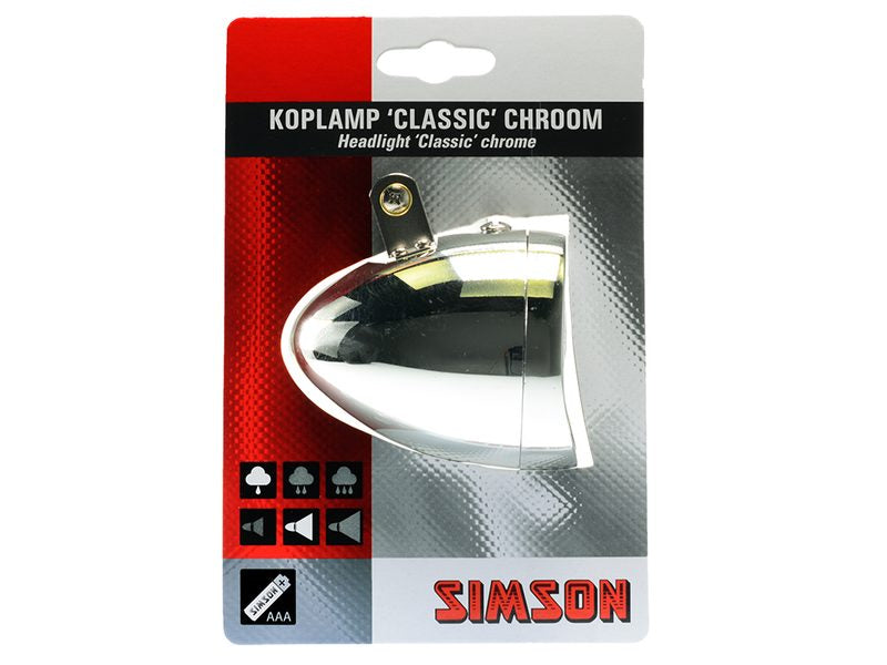 SIMSON SVĚTLA KLASICKÝ CHROM