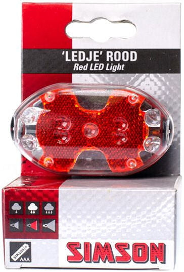 Simson LED LED PER LEGGIO ROSSO