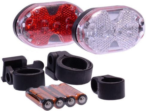 Simson Lighting Set Battery LED schwarz rot