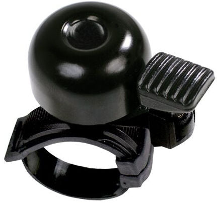 Simson Bicycle Bell Mini 32mm, Flex Band Připevnění černé