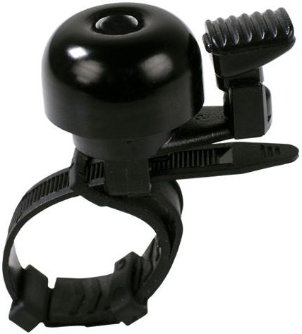 Simson Bicycle Bell Mini 32 mm, accesorio de banda flexible Negro