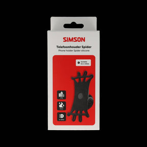 Simson Handyhalter Silikon universal - Schwarz