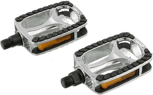 Simson Pedals Set elegante 9 de 16 pulgadas de plata