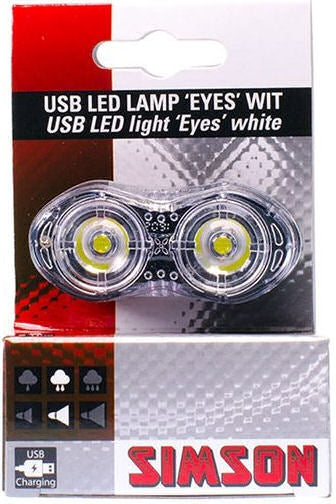 Simson USB USB LED LAMP Ojos blancos 7 Lumen