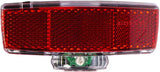 Simson -Rücklichtblock -LED -Batteriegepäck Rack rot