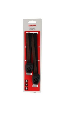 Simson triobinder 60cm - zwart bruin
