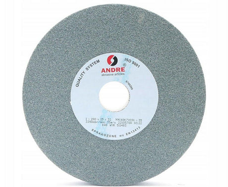 Andre vlak slijpwiel 200mm x 25mm x 32mm 99c60k7vc01-35 groen type 1