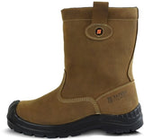 Safeet lucca werklaars gevoerd s3 | bruin | maat 44 - 8719388022338